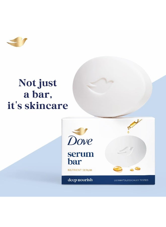 Dove Serum Bar | with Nutrient Serum | Deep Nourish |  (125g x 8) - Image 2
